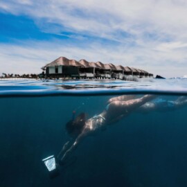 Scooter Diving in the Maldives: